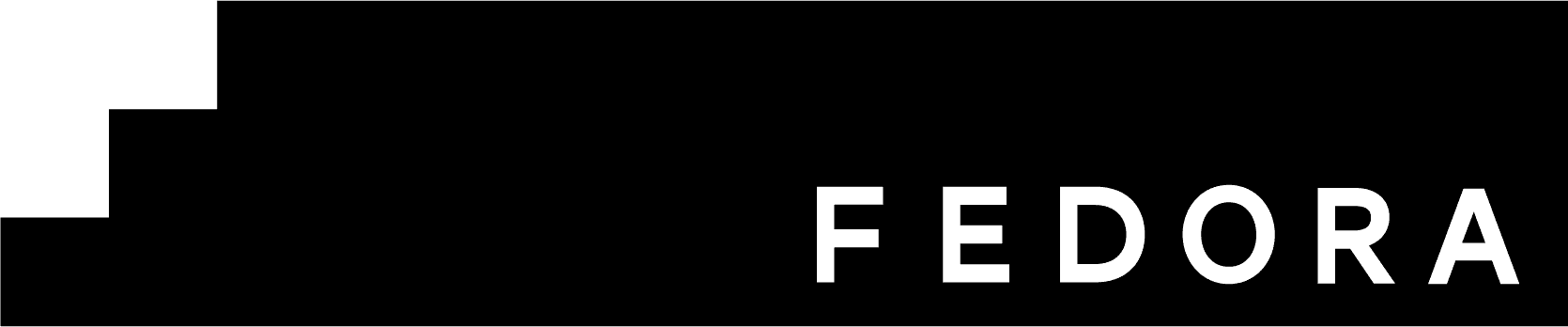 FEDORA - Logo Black
